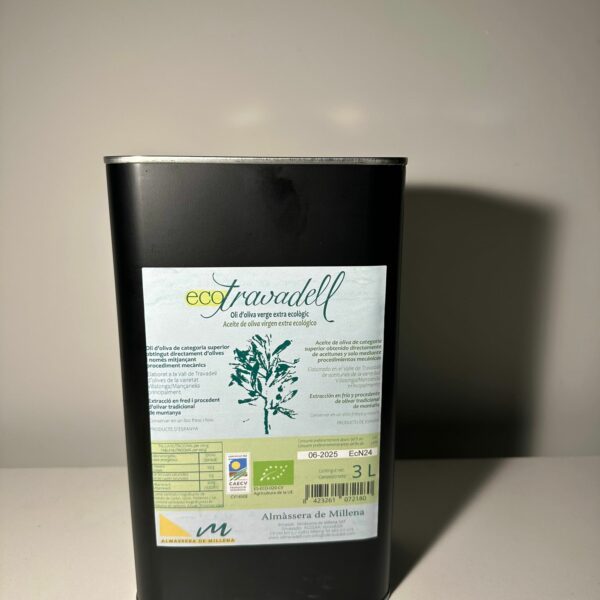 Extra Virgin Organic Olive Oil 3L