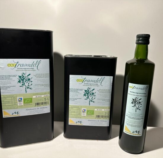 Extra Virgin Organic Olive Oil 3L   Glass bottle